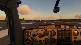 Controlling Airspeed - Cessna152 (Microsoft Flight Simulator)