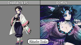 Demon Slayer Characters as Demons