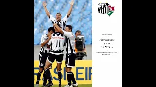 24/05/2009 - Fluminense 1x4 Santos (Campeonato Brasileiro)