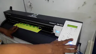 Tutorial Print+Cutt  Menggunakan Mesin ROLAND GS-24