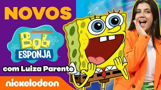 Bob Esponja | 1 Hora de Novos Episódios | Luíza Parente + Kids' Choice Awards | Nickelodeon