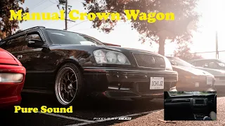 PURE SOUND | Rare Manual Swapped JZS171 Toyota Crown Wagon