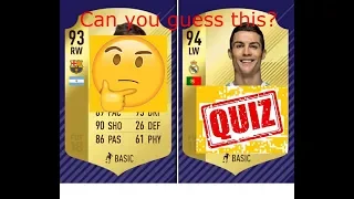 Quiz: Football Players and Their Fifa 19 Cards