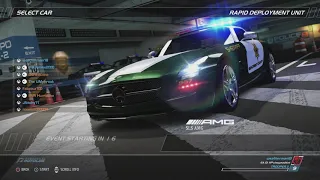 Need for Speed Hot Pursuit Remastered | Multiplayer - Hot Pursuit Mode (Cops) #2 | SLS AMG Gameplay