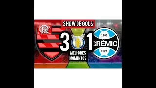FLAMENGO 3 x 1 GRÊMIO | SHOW DE GOLS | MELHORES MOMENTOS COMPLETO EM HD |  BRASILEIRÃO 2019