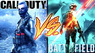 COD 2021 vs Battlefield 2042 (CoD: Vanguard vs Battlefield)