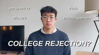 HOW TO COPE with getting REJECTED FROM YOUR DREAM SCHOOL *COLLEGE DECISION REACTIONS 2022*