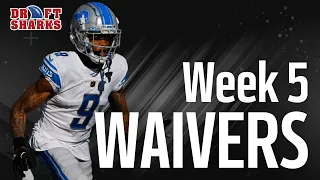 MUST ADD Waiver Wire Pickups For Week 5 | Fantasy Football 2023 | Jaleel McLaughlin & More!