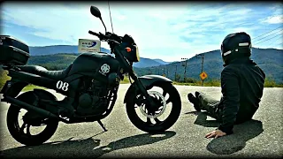 MOTOCICLISTA FAZER 250 CUSTOM 08 EM SOLITUDE (ASMR)