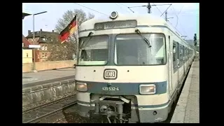 S-Bahn Chaos 1993: München hilft Stuttgart  (Schmierfett Affäre) ET 420