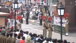 Wagah India - Pakistan Border Closing Ceremony