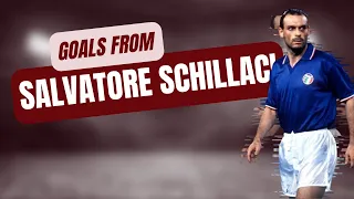 A few career goals from Salvatore Schillaci