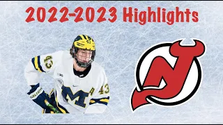 NHL Prospects : Luke Hughes - 22-23 Highlights