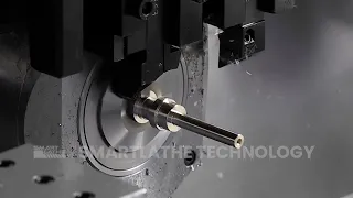 How to use our Swiss Type CNC machine for turning & milling slim workpiece? | SWISS TYPE CNC LATHE