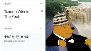 Tuxedo Winnie The Pooh in different languages meme (Part 2)