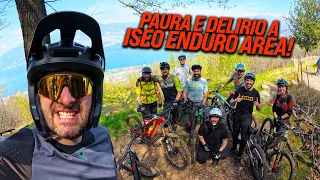 PAURA E DELIRIO A ISEO ENDURO AREA!!! CON DUE SANTA CRUZ HECKLER SL