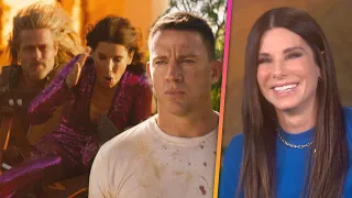 The Lost City: Sandra Bullock on Brad Pitt and Channing Tatum's Butt! (Exclusive)