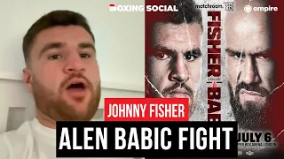 Johnny Fisher REACTS To Alen Babic Fight, Oleksandr Usyk Win Over Tyson Fury & Sparring Hrgovic