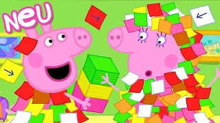 Peppa-Wutz-Geschichten | Klebezettel-Streiche | Videos für Kinder