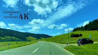 Unterkirnach to Furtwangen (Schwarzwald-Baar-Kreis) - 4k Video - Driving Tour - Germany