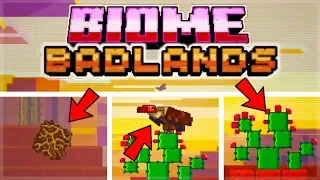 Minecraft 1.15 Badlands Update - Vulture Mob, New Cactus & Tumbleweed Minecon LIVE