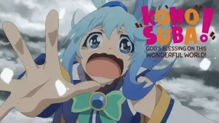 Aqua es atacada por un sapo...otra vez l Konosuba 2