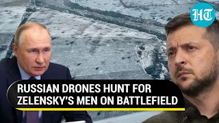 Russian drones hunt Ukraine troops, Army annihilates them with artillery fire in Donbas I Watch