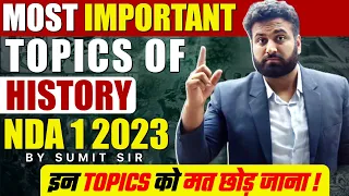 NDA History😱 Most Important Topics- Prepare History For NDA Exam In One Shot- Learn With Sumit