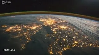 Tim Peake shares stunning footage of the UK from Space