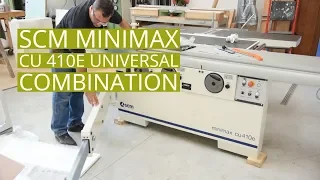 SCM Minimax CU 410E Combination Woodworking Machine