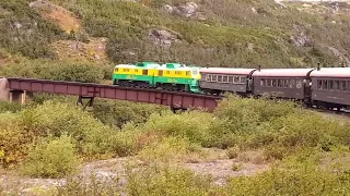 Railroad trip in Alaska