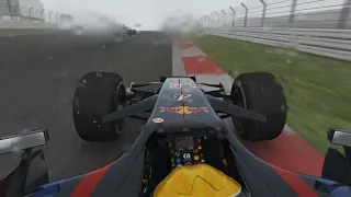 Mark Webber's Race: Vomit and Crash