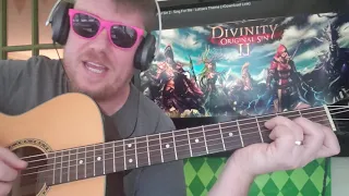 How To Play Lohse's Theme Sing For Me Divinity 2 Guitar Tutorial Beginner Lesson Easy Chords