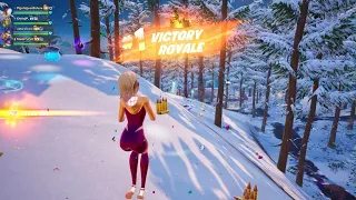 Spider-Gwen Zeus Artemis and Artemis Squad Crowned Victory - Fortnite Ch5 S2