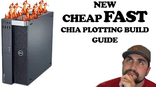 Chia Plotting Build $620 w/ Dual XEON CPUs