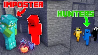 Minecraft Manhunt, But There's An OP Imposter...