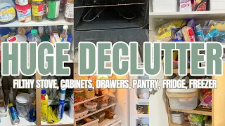 HUGE CLEAN ORGANIZE AND DECLUTTER WITH ME | EXTREME KITCHEN ORGANIZATION | 2023 CLEAN WITH ME