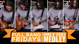 5 Guns N' Roses Songs in 8 MINUTES!! | CME Full Band Fridays