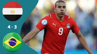 جن جنون عصام الشوالي🔥🔥 البرازيل ومصر 4-3 كأس القارات 2009  جودة عالية