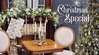 Christmas Decorate With Me Marathon! Decorating For Family (& Our Home) - 5 Trees, 3 Mantels & More!