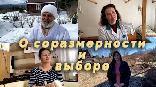 О соразмерности и выборе.