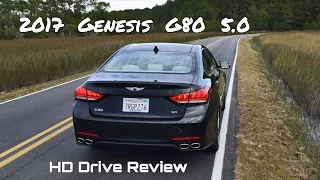 2017 Genesis G80 5.0 Ultimate V8 - HD Performance Drive Review