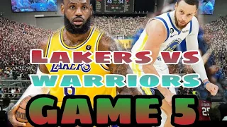 NBA LIVE GAME 5 LAKERS VS WARRIORS/BALL HANDLERPH