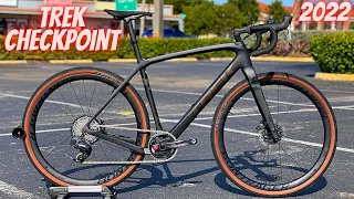 *BEST GRAVEL BIKE?* 2022 TREK CHECKPOINT SLR 7 ETAP (BETTER THEN SPECIALIZED CRUX?)