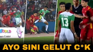 Tendang Rizky Ridho! Lihat Pembalasan Irianto ke Pemain Vietnam