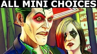 All Mini Choices - BATMAN Season 2 The Enemy Within Episode 5: Same Stitch (Telltale Series)