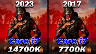 Core i7 14700K vs Core i7 7700K | PC Gameplay Tested