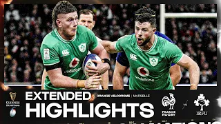 RED CARD DRAMA 😮 | EXTENDED HIGHLIGHTS | FRANCE V IRELAND | 2024 GUINNESS MEN'S SIX NATIONS RUGBY