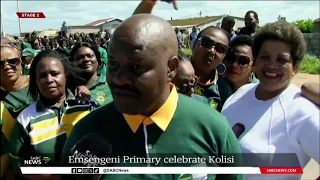 Springboks' Rugby World Cup victory celebrated at Siya Kolisi's Emsengeni Primary in Zwide