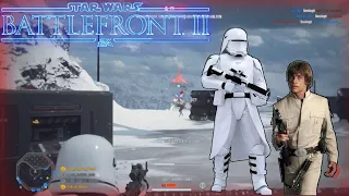 Star Wars Battlefront 2 Gameplay too many heroes (no commentary)